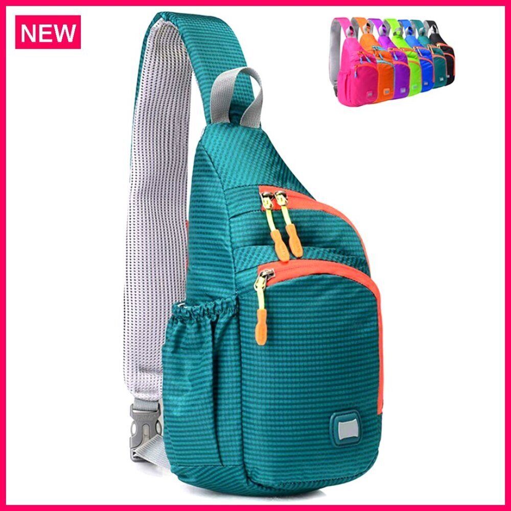 Waterproof Sling Backpack Daypack Crossbody Bag Lightweight Travel Hiking